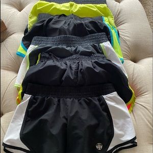 5 pair of jogging shorts